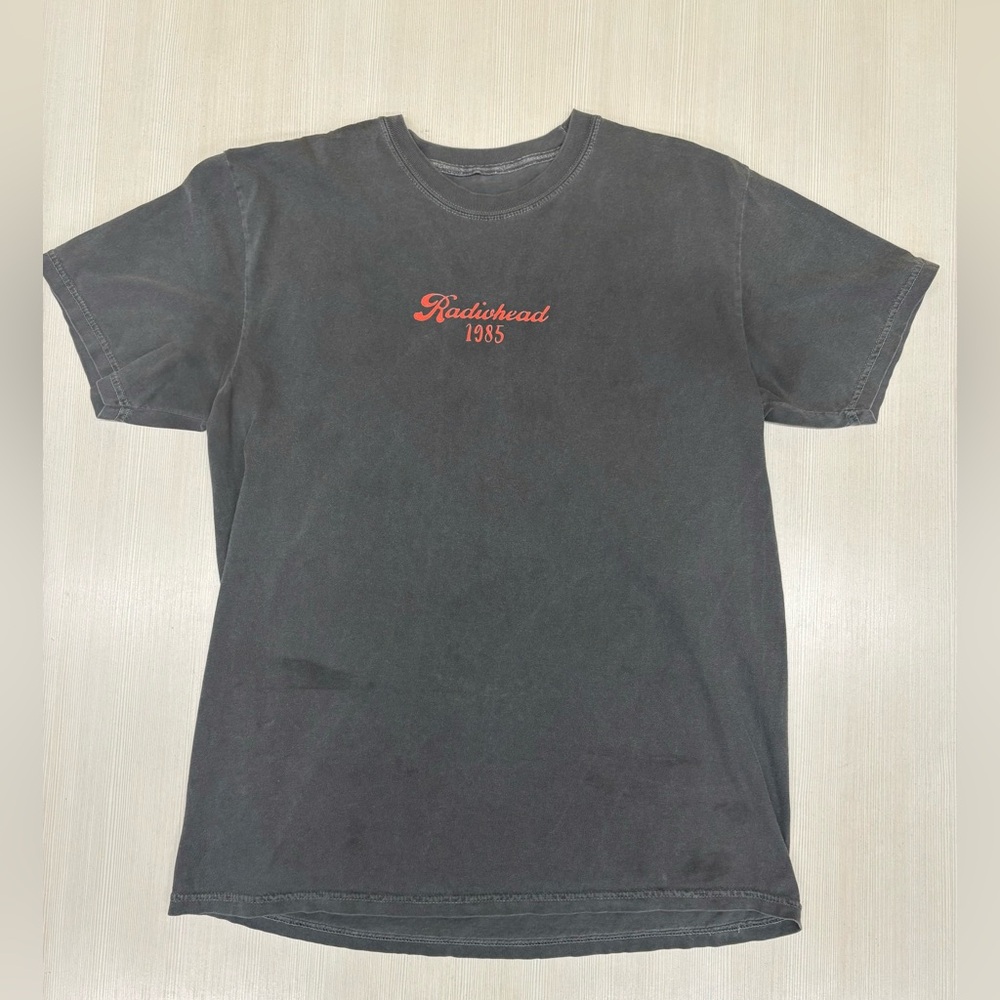 1985 Radiohead Vintage Faded Grey shirt